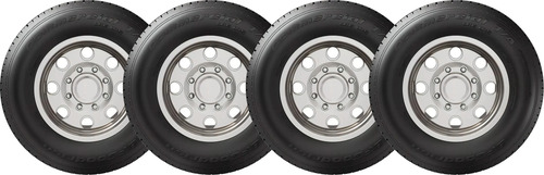 Kit de 4 llantas BFGoodrich Commercial TA AS2 Commercial T/A AS2 265/70R17 121 R