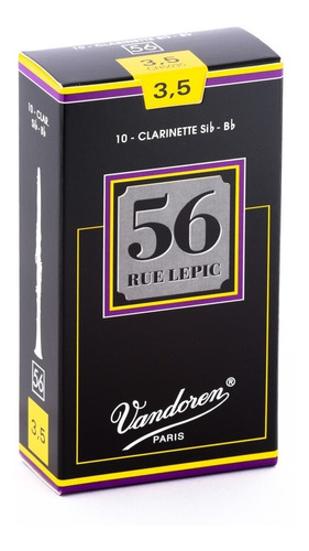 Caña Clarinete Vandoren 56 Rue Lepic Cr50 Set X 3 Unds