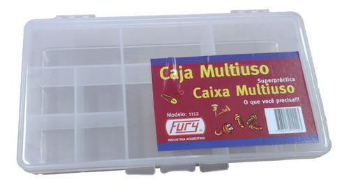 Caja Organizadora Multiuso 12 Divisiones Fury Modelo 1112