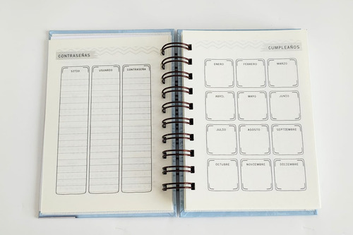 Agenda Escolar Personalizada Índigo Personalizado 2025
