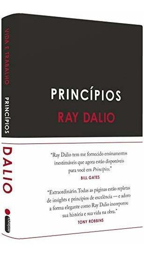 Livro Princípios Ray Dalio - Capa Dura - Novo E Lacrado