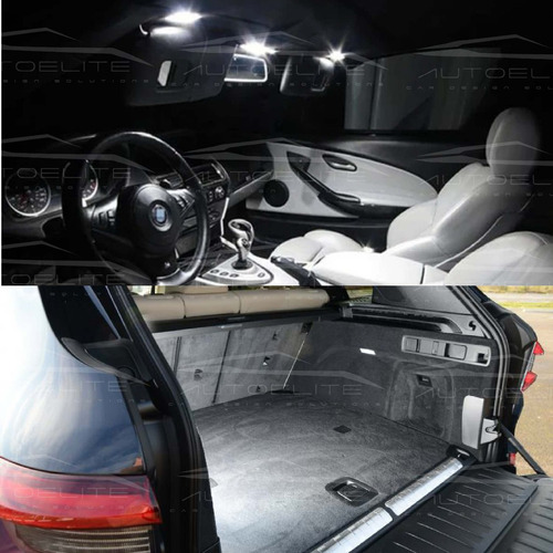 Imagen 5 de 10 de Foco Led Luz Interior Placa Ft 41 Mm Canbus Super Potentes