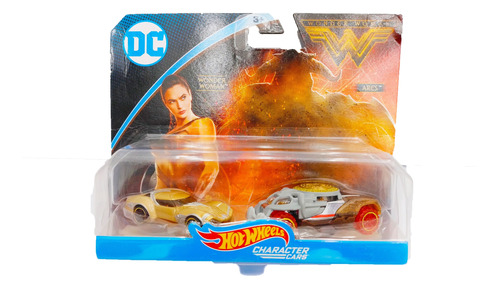 Hot Wheels Paquete De 2 Carritos De La Mujer Maravilla De Dc