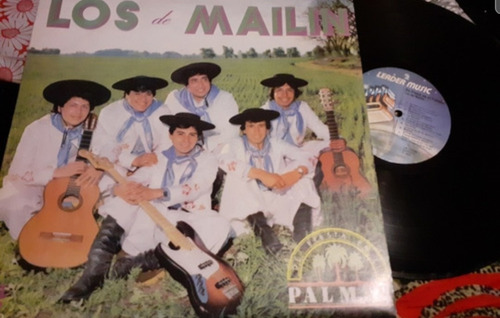 Los De Mailin De Fiesta En El Palmar Disco Lp Vinilo.,,ex+