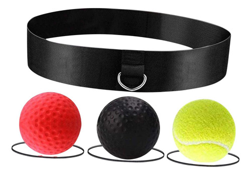 Pelota De Reflejo Para Boxeo, Diadema Para , Pelota De Boxeo