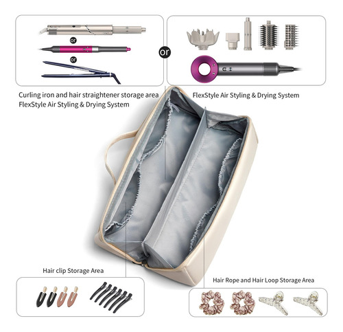 Estuche De Viaje Para Dyson Airwrap Styler Apertura Grande P