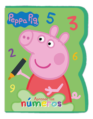Aprende Los Numeros - Queridos Personajes, De Peppa Pig. Editorial Guadal, Tapa Dura En Español, 2023
