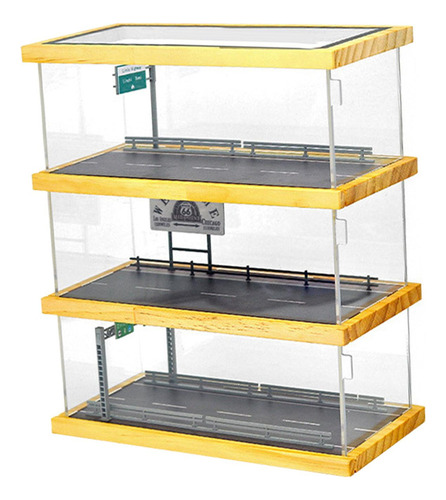 Vitrina De Estacionamiento De 3 Niveles 1/64, 15 Espacios De