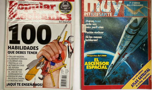 2 Revistas Mecánica Popular Y Muy Interesante, Ex5