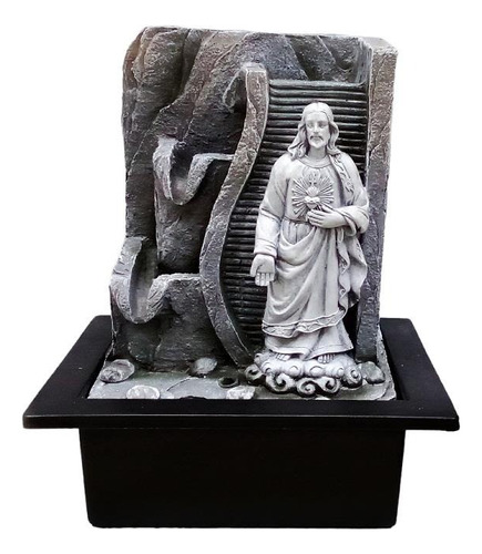 Estatua De Jesus -fuente De Mesa , Exquisita 