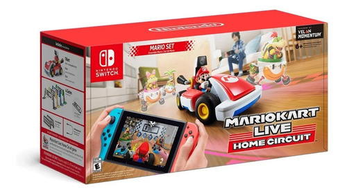 Carrito Mario Kart Live Home Circuit Nintendo Switch Nuevo