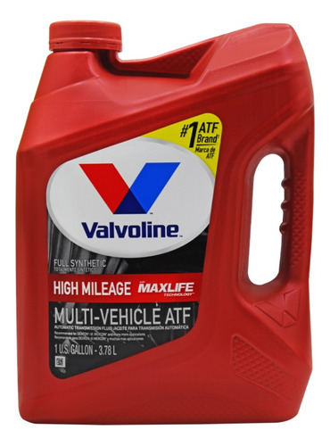 Aceite Atf 100% Sintético Valvoline Para Hyundai Sp-iv 3.78l