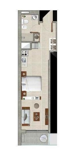 Departamento - Pocitos Monoambiente Premium, Metros Rambla, Centro De Pocitos