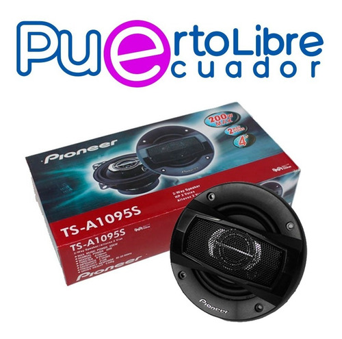 Pioneer Parlantes Para Auto - 200w - 4 Pulgadas N U E V O S
