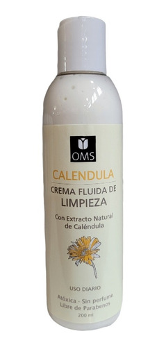 Crema Limpieza Caléndula Calma, Regenera 200ml Oms