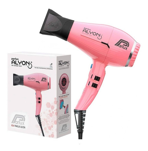 Secador De Pelo Profesional Parlux Alyon Italia Rosa 2250w