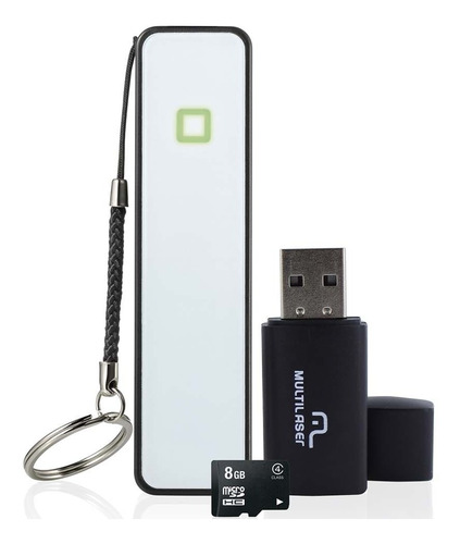 Imagem 1 de 1 de Kit Vendedor: Power Bank+pendrive+cartão De Memória 8gb