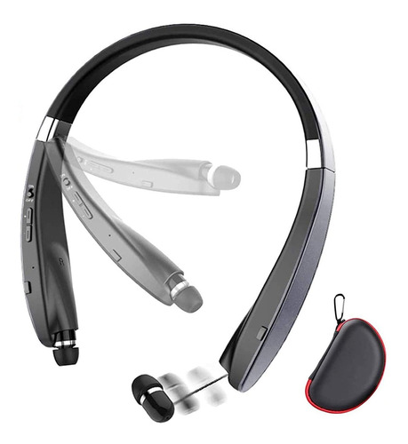 Auriculares Bluetooth Plegables Beartwo | + Estuche | Gris