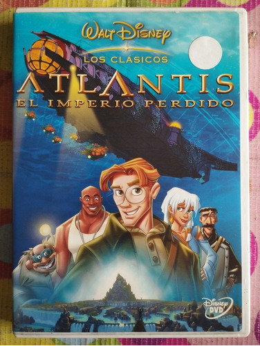 Dvd Atlantis El Imperio Perdido Walt Disney V