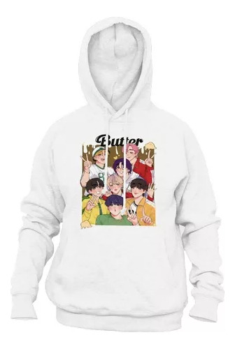 Buzo Canguro Bts Kpop Bt21 Hoodie Unisex