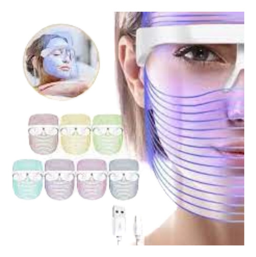 Máscara Led Kardashian 7 Colores Original Usb