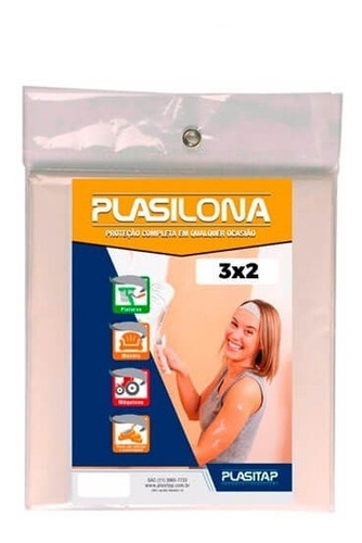 Lona Plastica Plasitap Transp 5x4mt - T-109564
