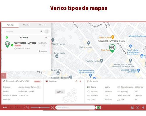 Chip M2m Para Rastreador Cobam Gps + App De Rastreamento