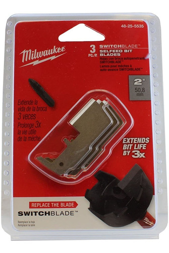 Milwaukee 48-25-5535 - Kit De Repuesto Para Cuchilla De Conm