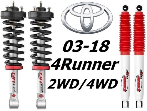 Amortiguadores Toyota 4runner 2011 2012 2013 2014  A 28 Dias