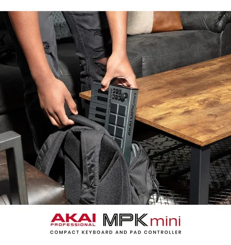 Akai Professional Mpk Mini Mk3 - Teclado Midi Usb De 25 T...