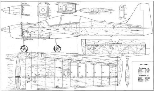 Planta Aeromodelo Super Tucano A-29,em Depron