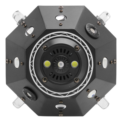 Moving Laser Beam 19 Leds Rgbw Dmx Dj Efeitos Giratorios