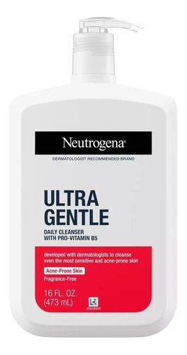 Neutrogena Ultra Gentle Acne Limpiador Facial 
