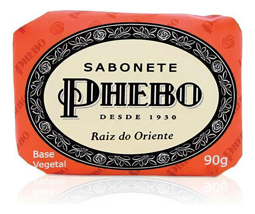 Sabonete Barra Phebo Raiz Do Oriente 90g