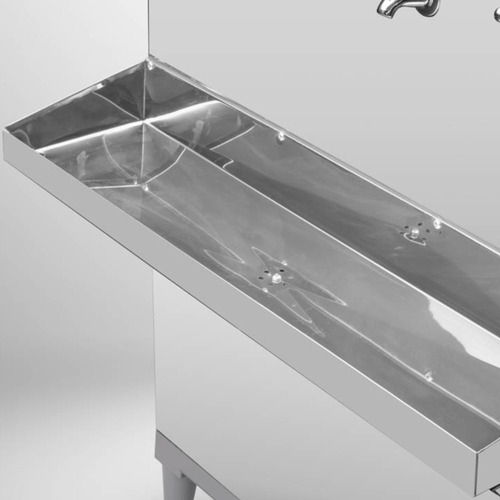 Bebedouro Industrial De Coluna 200l Em Aço Inox Frisbel 220v