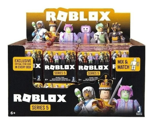 Roblox Figura Mistery Caja Serie 5 Muñeco Sorpresa C/acc Edu
