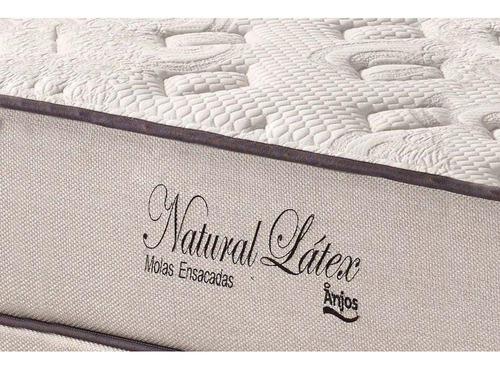 Colchão Queen Molas Ensacadas Látex Masterpocket Natural 1