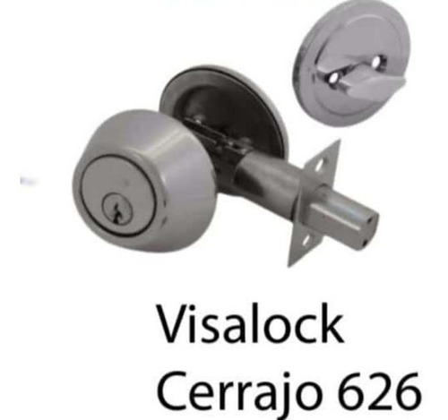 Cerradura Cerrojo Llave-mariposa Cisa Visalock Nueva Ref 20