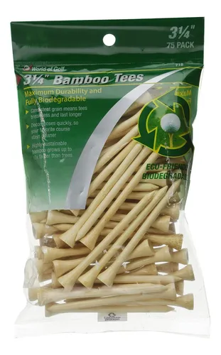 World Of Golf Tee Bambu