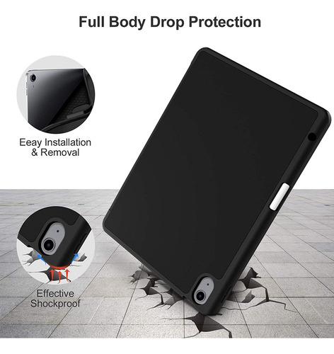Funda Soft Tpu Reforzada Para iPad 10.9 Gen 10 + Vidrio