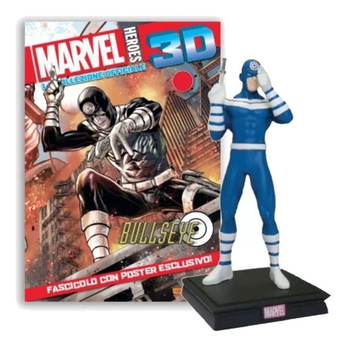 Marvel 3d Figuras Coleccion Salvat  - Bullseye