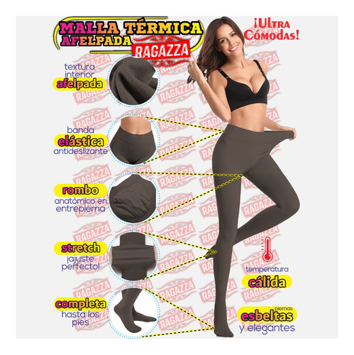 Malla Térmica Stretch Para Dama Muy Cómoda