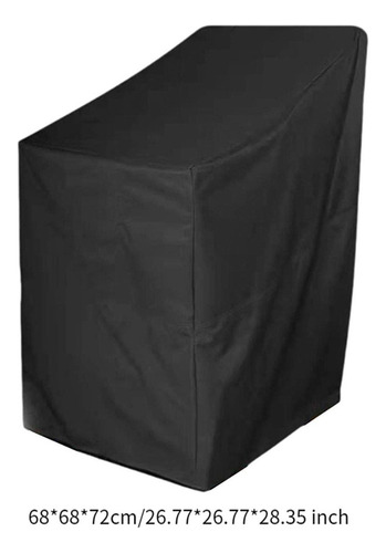 Funda Para Silla De Jardín Y Patio, Funda 68cmx68cmx72cm