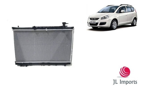 Imagem 2 de 2 de Radiador Agua Motor Jac J6 2011 2012 2013 2014 2015 2016