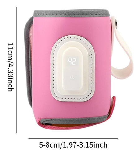 Bolso De Botella Bolso Aislada Bolsa De Leche Botella Rosa