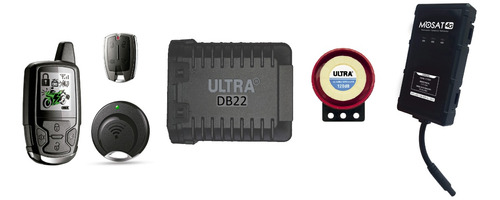 Alarma Moto Ultra Dv22 Proximidad + Gps Mosat Pro 4g Combo
