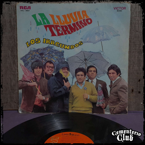 Los Iracundos - La Lluvia Termino - Ed Arg 1969 Vinilo Lp