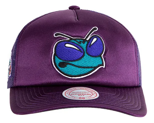 Gorro Trucker Mitchell And Ness Charlotte Hornets Morado