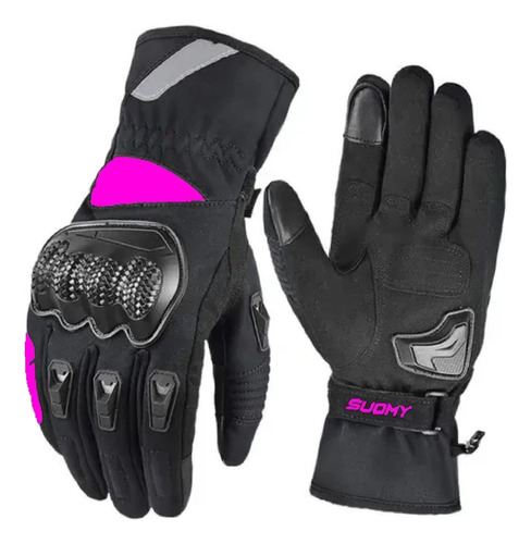 Guantes Impermeables Suomy Con Proteccion En La Palma.