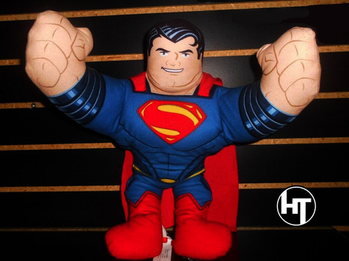 Imagen 1 de 4 de Dc Comics, Superman, Man Of Steel, Con Sonidos, 14 Pulgadas